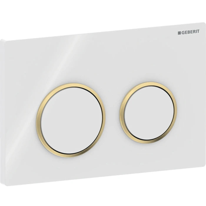 Geberit Kappa21 actuator plate, round, dual flush