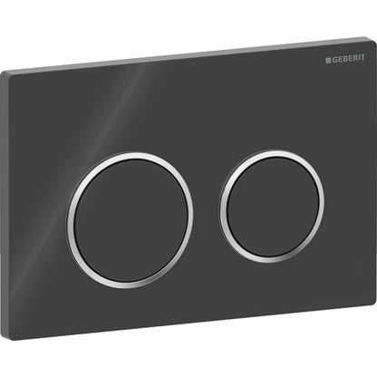 Geberit Kappa21 actuator plate, round, dual flush