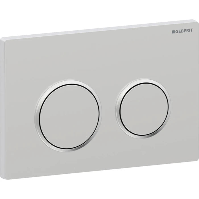 Geberit Kappa21 actuator plate, round, dual flush