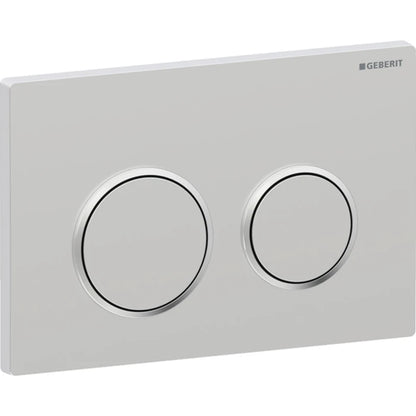 Geberit Kappa21 actuator plate, round, dual flush