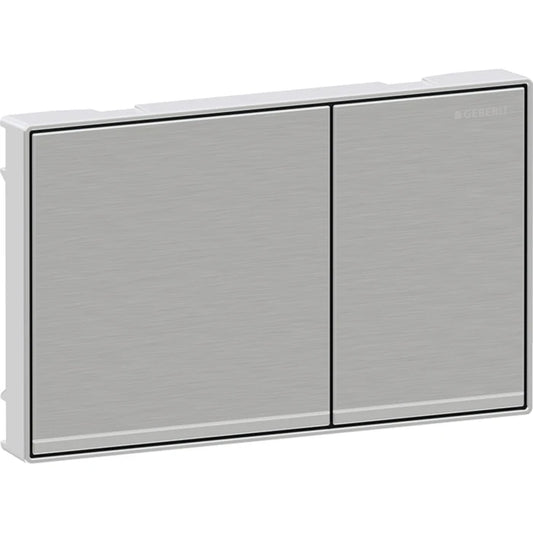 Geberit Sigma60 actuator plate, square, dual flush, surface-even