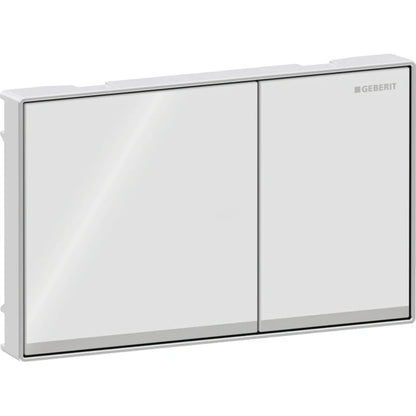Geberit Sigma60 actuator plate, square, dual flush, surface-even