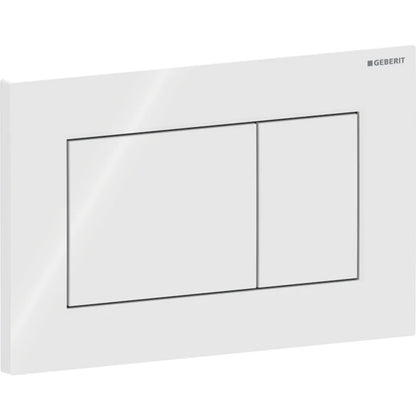 Geberit Sigma01 actuator plate, square, dual flush
