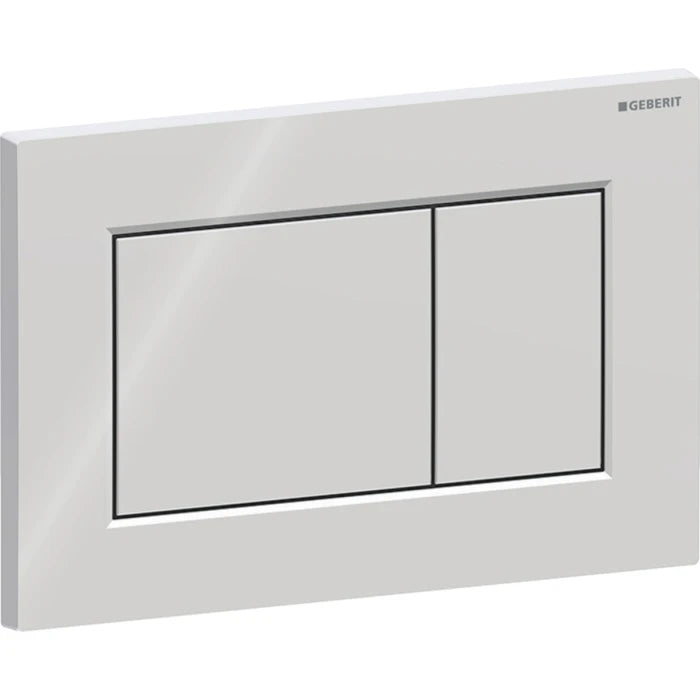 Geberit Sigma01 actuator plate, square, dual flush