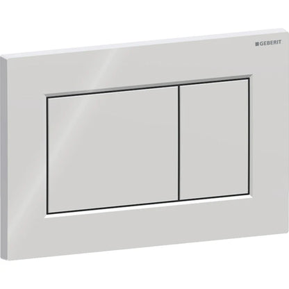 Geberit Sigma01 actuator plate, square, dual flush
