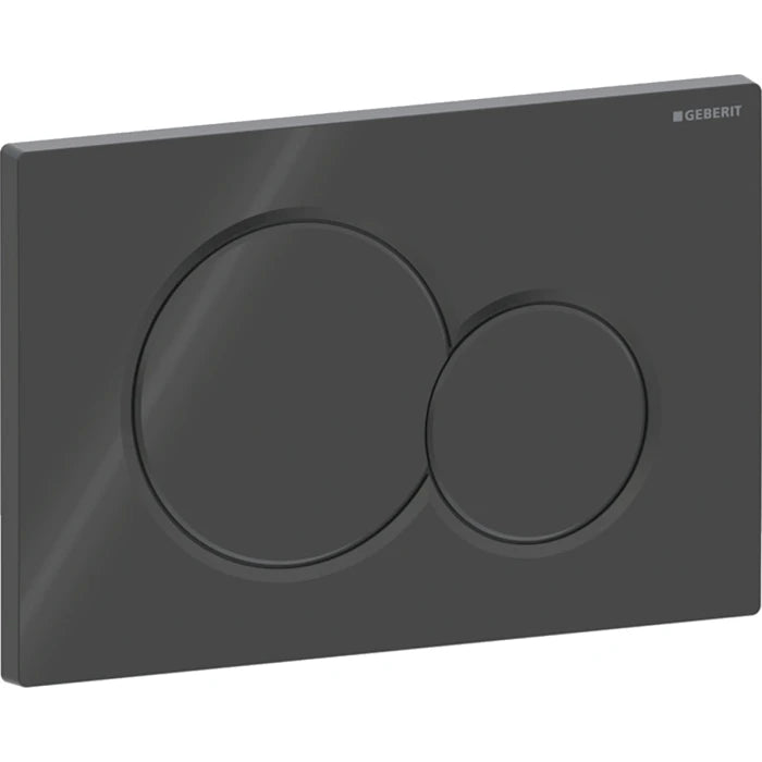 Geberit Sigma01 actuator plate, round, dual flush