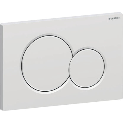 Geberit Sigma01 actuator plate, round, dual flush