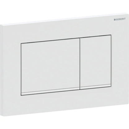 Geberit Sigma20 actuator plate, square, dual flush
