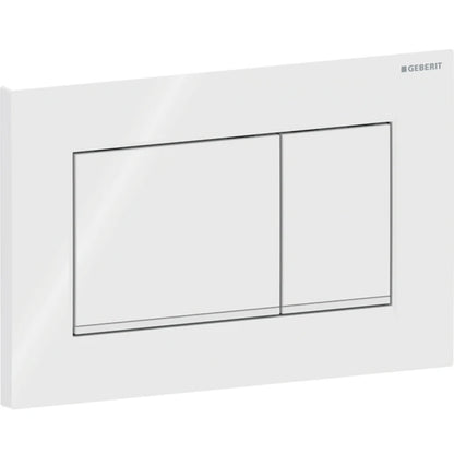 Geberit Sigma20 actuator plate, square, dual flush