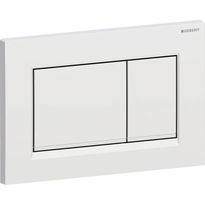 Geberit Sigma20 actuator plate, square, dual flush