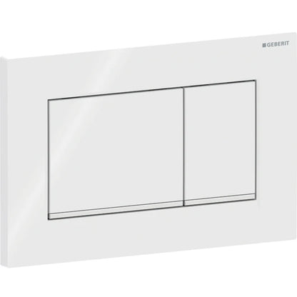 Geberit Sigma20 actuator plate, square, dual flush