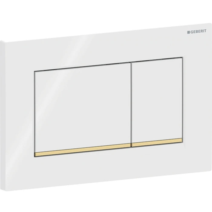Geberit Sigma20 actuator plate, square, dual flush
