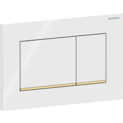 Geberit Sigma20 actuator plate, square, dual flush