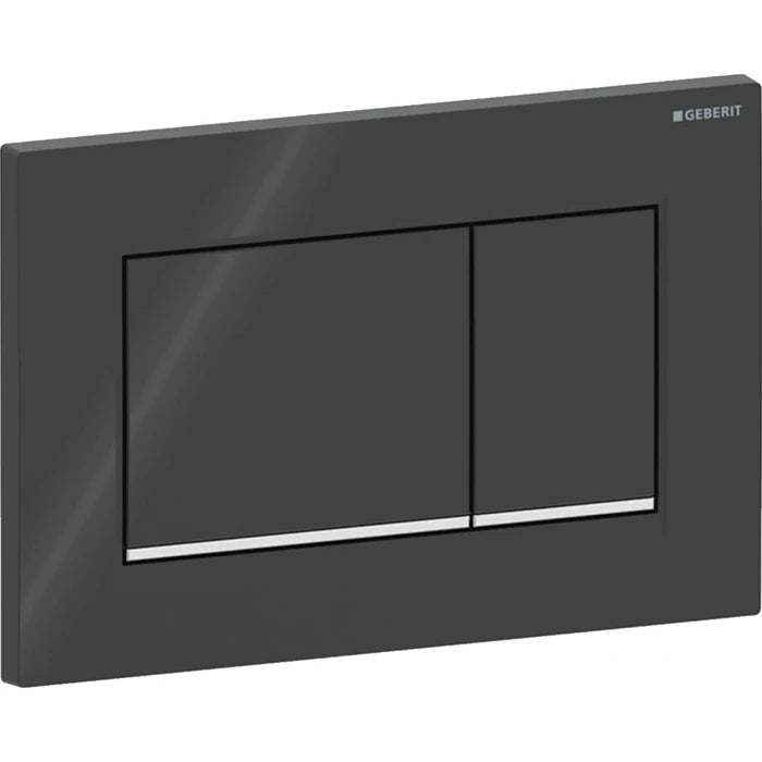 Geberit Sigma20 actuator plate, square, dual flush