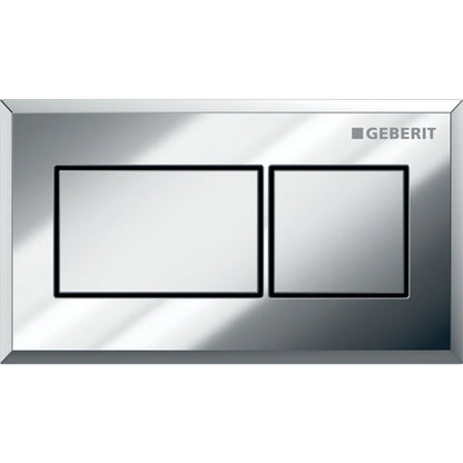 Geberit pneumatic WC flush control, dual flush, concealed actuator