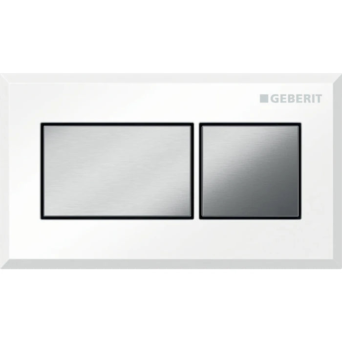 Geberit pneumatic WC flush control, dual flush, concealed actuator