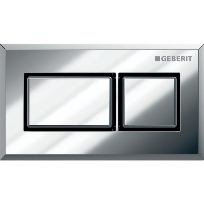 Geberit pneumatic WC flush control, dual flush, concealed actuator