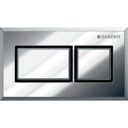 Geberit pneumatic WC flush control, dual flush, concealed actuator