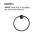 JESS Towel Ring in Gun Metal