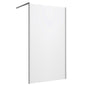 KUBIX Walk In Shower Panel - Chrome