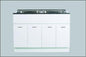 Euro 11260 Double Bowl, 4 Doors Laundry Set