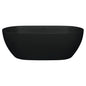 LUCIANA  1700 Matte Black Bath 1690 x 800 x 550mm