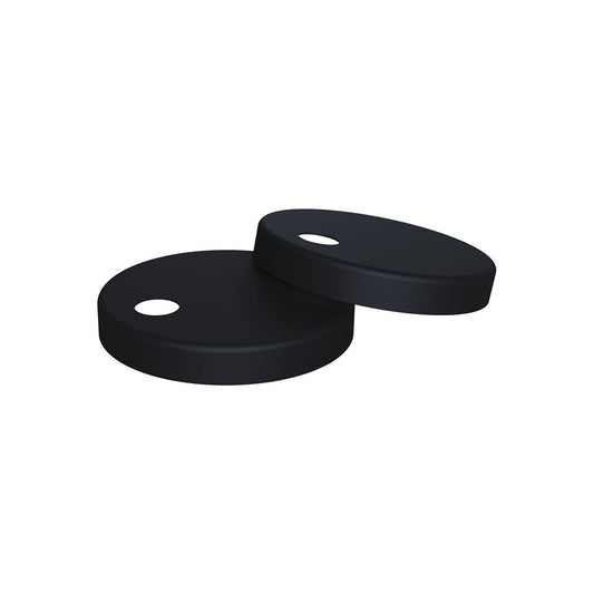 Matte Black Seat Hinge Covers for Standard Seats