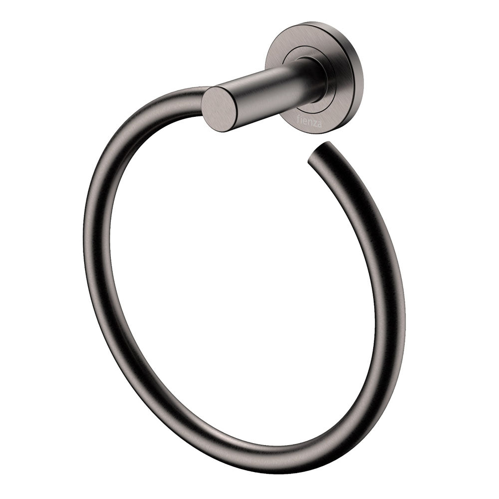 KAYA Towel Ring Gun Metal
