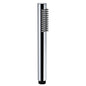 Round Pipe style Hand Held Shower Head Chrome