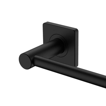 SANSA Single Towel Rail 900mm Matte Black