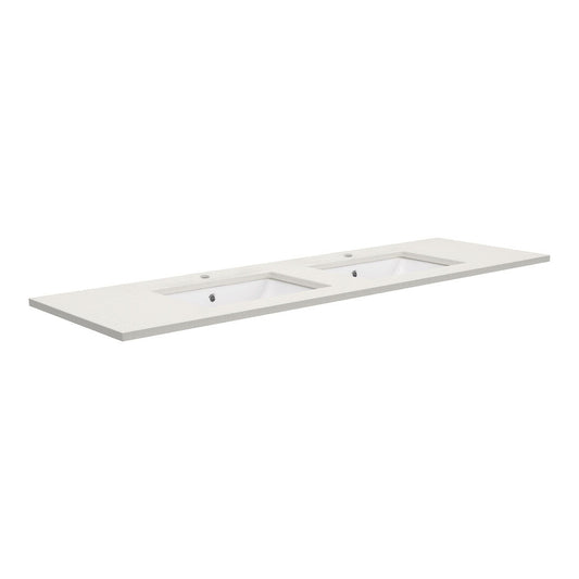 SARAH Undermount ROMAN SAND 1500mm Basin Top Only Double Bowl 2TH