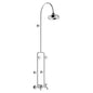 Lillian Exposed Rail Shower & Bath Set, Chrome