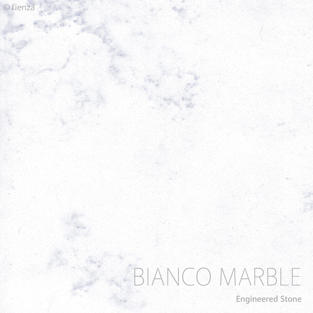 REBA Semi Inset BIANCO AMATO 900 Satin White Vanity On Kick NTH