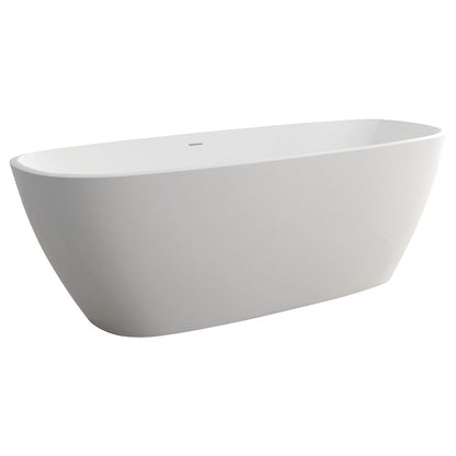 MARISSA Stone Bath 1700x720x 560mm with Overflow