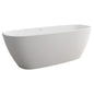 MARISSA Stone Bath 1700x720x 560mm with Overflow