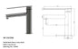 ROMEO Basin Mixer in Gun Metal