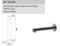 JESS/ROMEO Bath Spout in Gun Metal