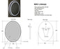 Anti Fog Mirror Oval 600x800*