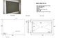 1500mm Anti Fog Mirror with LED Light