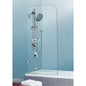 ML-240 Bath Screen 10mm toughen glass, 700*1450mm with corner glass