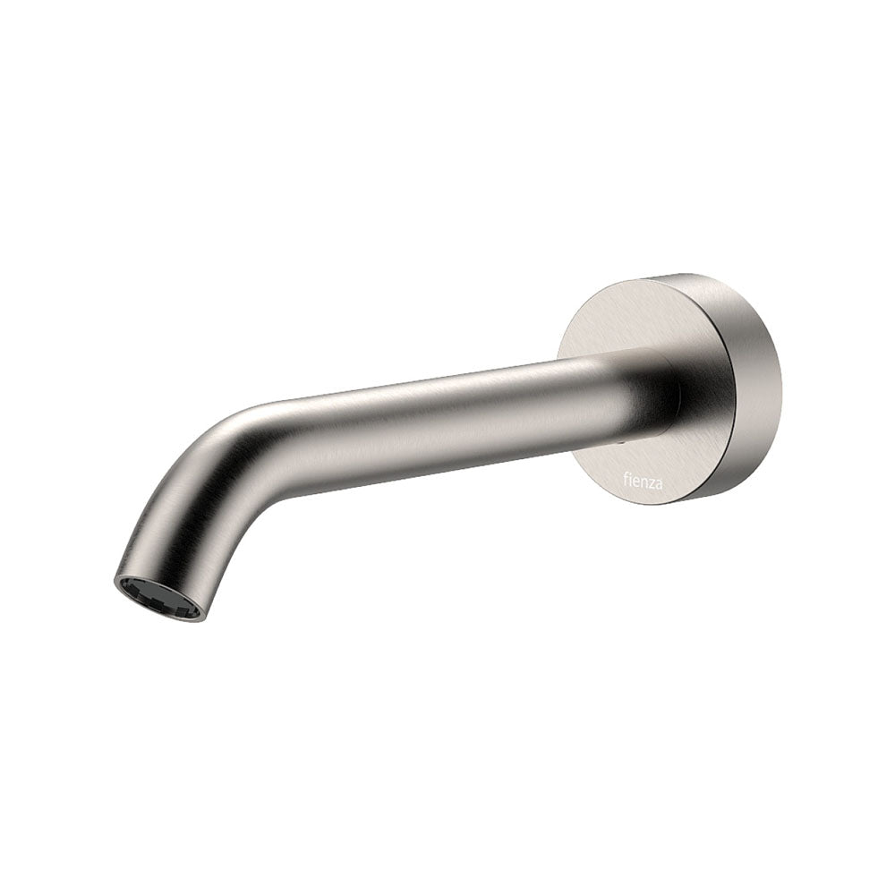 KAYA Wall Basin/Bath 180mm Outlet Brushed Nickel with Plate