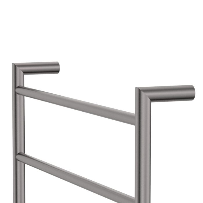 Kaya Heated Towel Rail, 600 x 800mm, Gun Metal