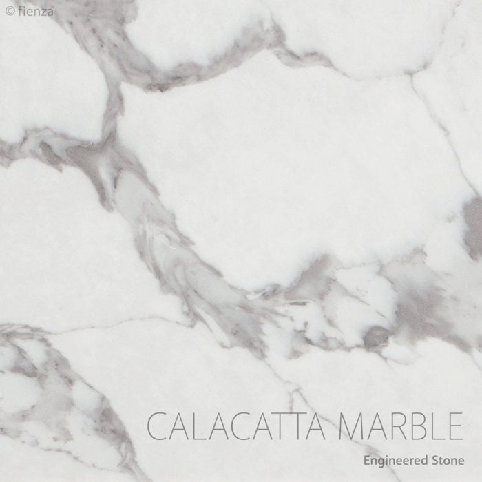 SARAH CALACATTA MARBLE 1200 HAMPTON Cab on Kick 1TH