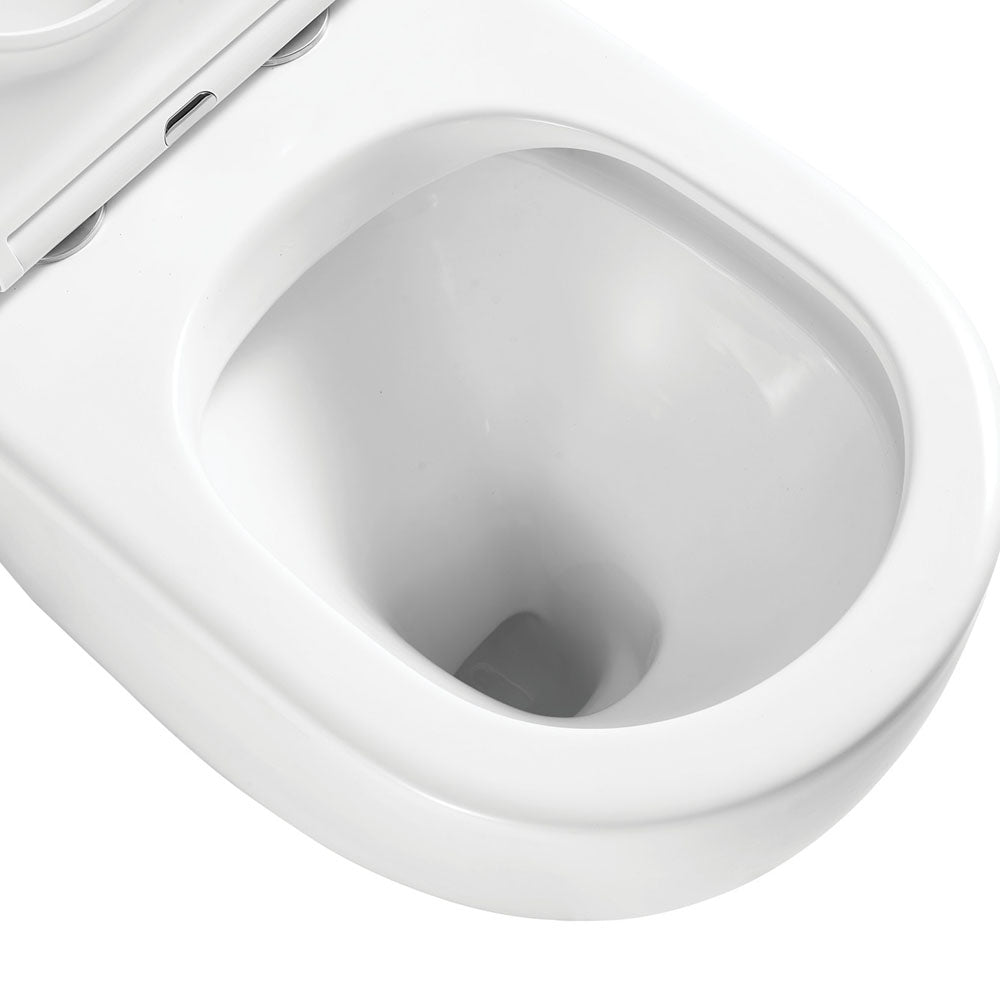 Alix Ambulant Wall-Faced Toilet Suite, Slim Seat