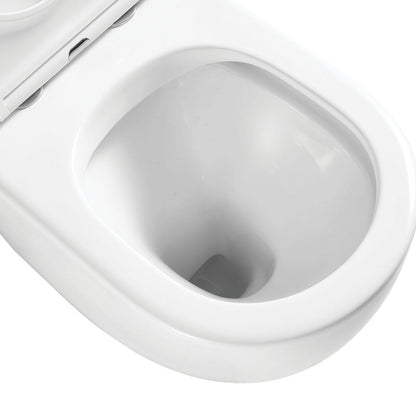 Alix Ambulant Wall-Faced Toilet Suite, Slim Seat