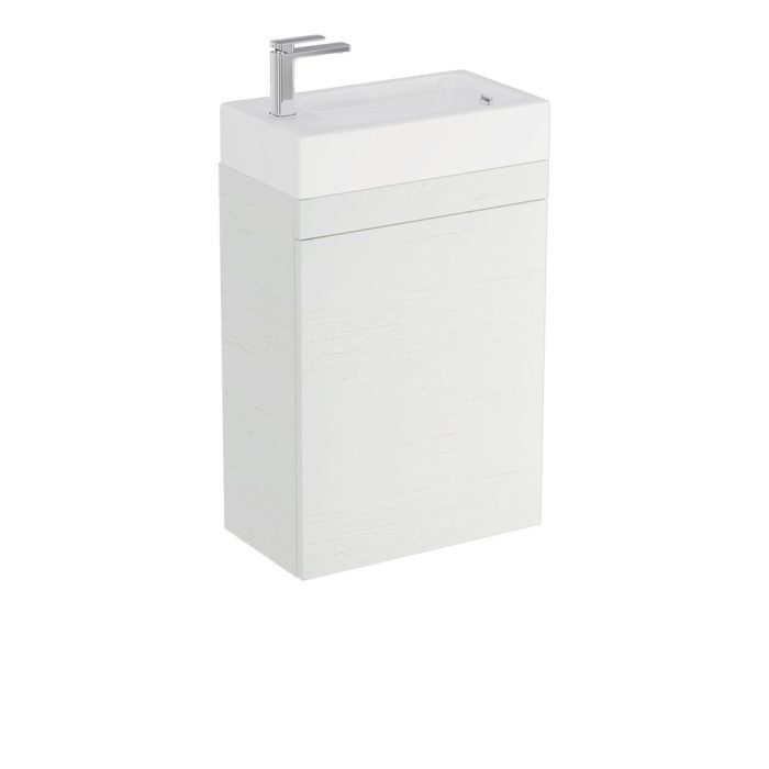 Riley Ensuite 450 Wall-Hung Vanity, Ralph Basin-Top