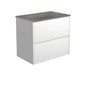 SATORI AMATO 750 Satin White Vanity Wall Hung