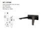 EXON Basin/Bath Set in Gun Metal