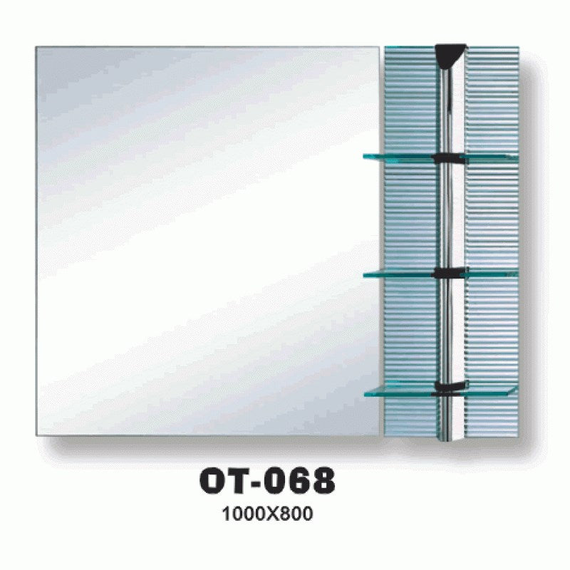 OT-068 Mirror with Shelf 1000*800