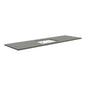 SARAH Undermount DOVE GREY 1500mm Basin Top Only Single Bowl 1TH